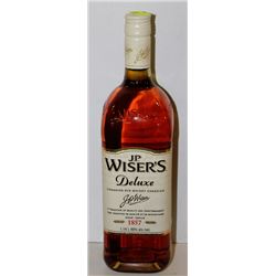 J.P. WISER'S DELUXE CANADIAN RYE WHISKY