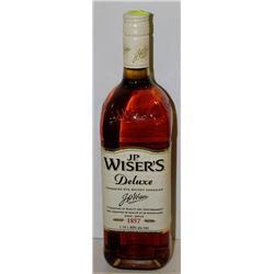 J.P. WISER'S DELUXE CANADIAN RYE WHISKY