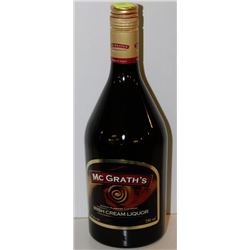 MC GRATH'S IRISH CREAM LIQOUR