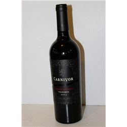 5 BOTTLES OF CARNIVOR CABERNET SAUVIGNON RED WINE