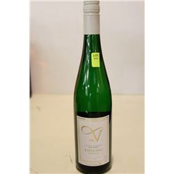 5 BOTTLES OF DR. V RIESLING WHITE WINE