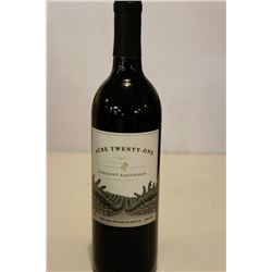 5 BOTTLES OF ACRE TWENTY-ONE CABERNET SAUVIGNON