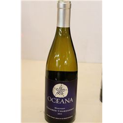 5 BOTTLES OF OCEANA UNOAKED CHARDONNAY