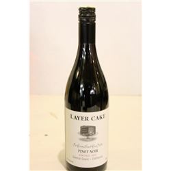 5 BOTTLES OF LAYER CAKE PINOT NOIR