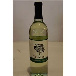 5 BOTTLES OF TISDALE PINOT GRIGIO