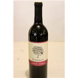 5 BOTTLES OF TISDALE SHIRAZ