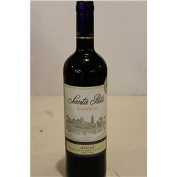 5 BOTTLES OF SANTA RITA RESERVA MERLOT