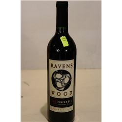 2 BOTTLES OF RAVENS WOOD ZINFANDEL