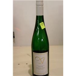 2 BOTTLES OF DR. V RIESLING SPATLESE