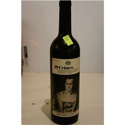 2 BOTTLES OF 19 CRIMES 2013 SHIRAZ DURIF