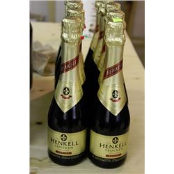 10 BOTTLES OF HENKELL TROCKEN FINE SEKT