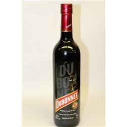 5 BOTTLES OF DUBONNET RED WINE