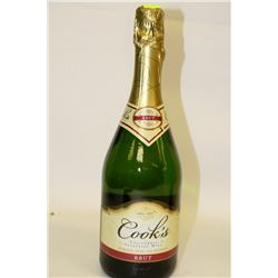 5 BOTTLES OF COOK'S CALIFORNIA SPARKLING WINE