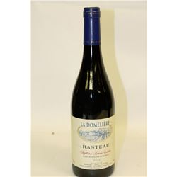 4 BOTTLES OF LA DOMELIERE RASTEAU RED WINE