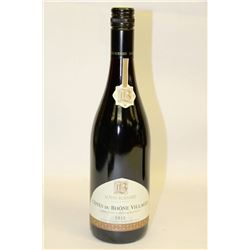 5 BOTTLES OF LOUIS BERNARD RED WINE