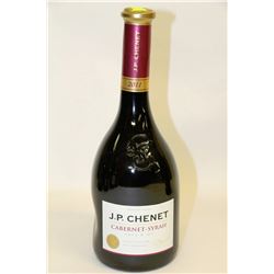 3 BOTTLES OF J.P. CHENET CABERNET-SYRAH