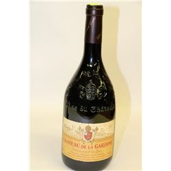 3 BOTTLES OF CHATEAU DE LA GARDINE RED WINE