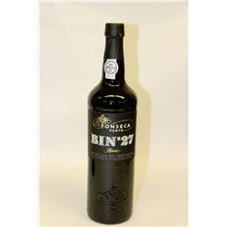 2 BOTTLES OF FONSECO PORTO BIN NO.27 PORT WINE