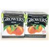 Image 1 : 12 BOTTLES OF GROWERS PEACH SPARKLING FLAVOURED