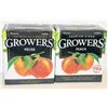 Image 1 : 12 BOTTLES OF GROWERS PEACH SPARKLING FLAVOURED