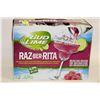 Image 1 : CASE OF 12 CANS OF BUD LIME RAZ-BER-RITA