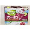 Image 1 : CASE OF 12 CANS OF BUD LIME RAZ-BER-RITA