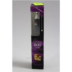 NEW 800 PUFF ELECTRONIC HOOKA PEN (PEACH)