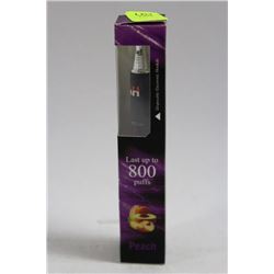 NEW 800 PUFF ELECTRONIC HOOKA PEN (PEACH)