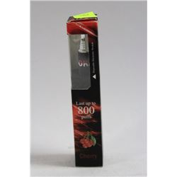 NEW 800 PUFF ELECTRONIC HOOKA PEN (CHERRY)
