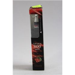 NEW 800 PUFF ELECTRONIC HOOKA PEN (CHERRY)