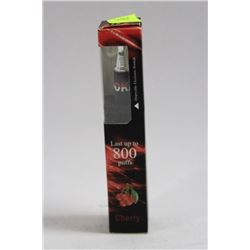NEW 800 PUFF ELECTRONIC HOOKA PEN (CHERRY)