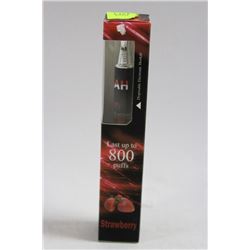 NEW 800 PUFF ELECTRONIC HOOKA PEN (STRAWBERRY)