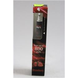 NEW 800 PUFF ELECTRONIC HOOKA PEN (STRAWBERRY)