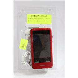 NEW COBY 8GB TOUCH SCREEN MUSIC AND VIDEO PLAYER