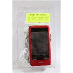 NEW COBY 8GB TOUCH SCREEN MUSIC AND VIDEO PLAYER