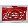 Image 1 : CASE OF 24 BUDWEISER BEER CANS 5% ALCOHOL
