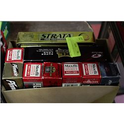 9 PACKS OF UNUSED GOLF BALLS, 45 TOTAL