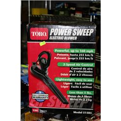TORO POWER SWEEP ELECTRIC BLOWER