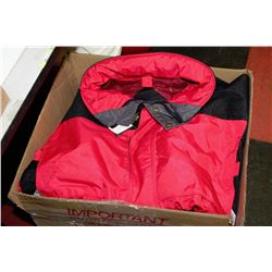 BOX OF NEW FALL & WINTER CLOTHING INCLUDING