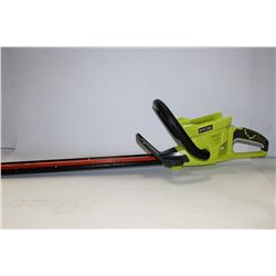 RYOBI 40 VOLT LITHIUM CORDLESS 24" HEDGETRIMMER