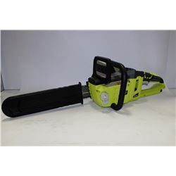 RYOBI 40 VOLT LITHIUM CORDLESS 14" CHAINSAW