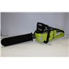 Image 1 : RYOBI 40 VOLT LITHIUM CORDLESS 14" CHAINSAW