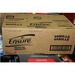 CASE OF 24 235ML ENSURE ON CHOICE: VANILLA