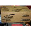 Image 1 : CASE OF 24 235ML ENSURE ON CHOICE: VANILLA