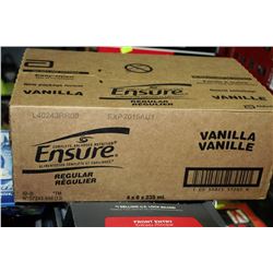 CASE OF 24 235ML ENSURE ON CHOICE: VANILLA