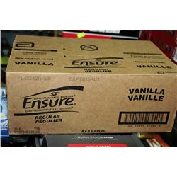 CASE OF 24 235ML ENSURE ON CHOICE: VANILLA