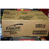 Image 1 : CASE OF 24 235ML ENSURE ON CHOICE: VANILLA
