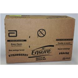 CASE OF 24 235ML ENSURE ON CHOICE: STRAWBERRY