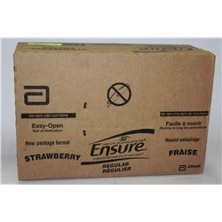 CASE OF 24 235ML ENSURE ON CHOICE: STRAWBERRY