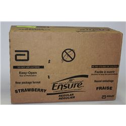 CASE OF 24 235ML ENSURE ON CHOICE: STRAWBERRY